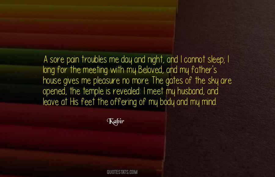 Sleep Pain Quotes #691558