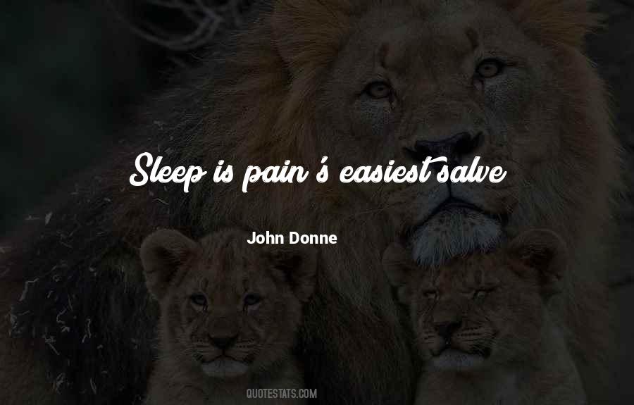 Sleep Pain Quotes #849245