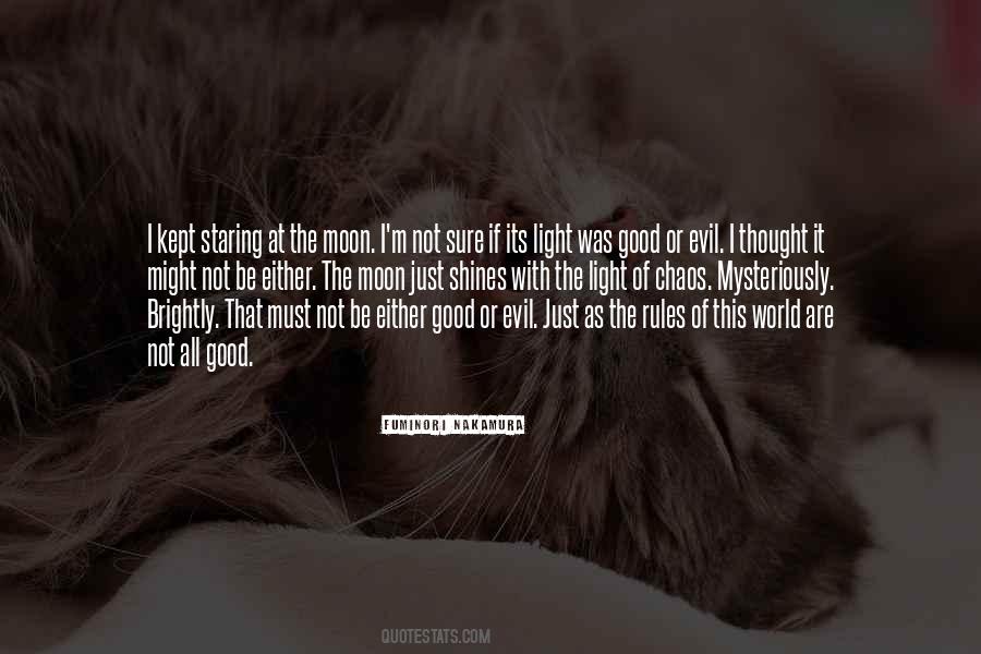 The Moon Shines Quotes #618187