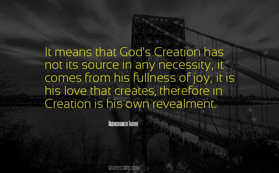 Joy Of Creation Quotes #1086838