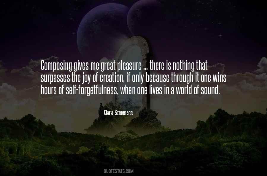Joy Of Creation Quotes #910775