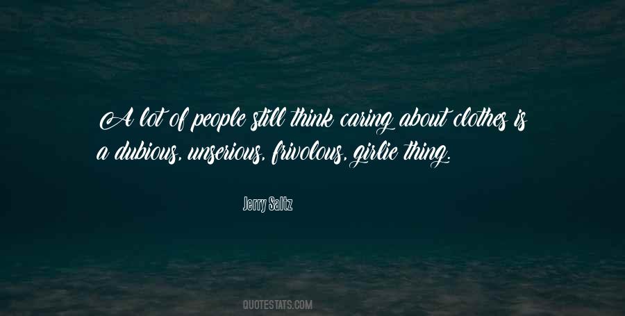Caring A Lot Quotes #363107