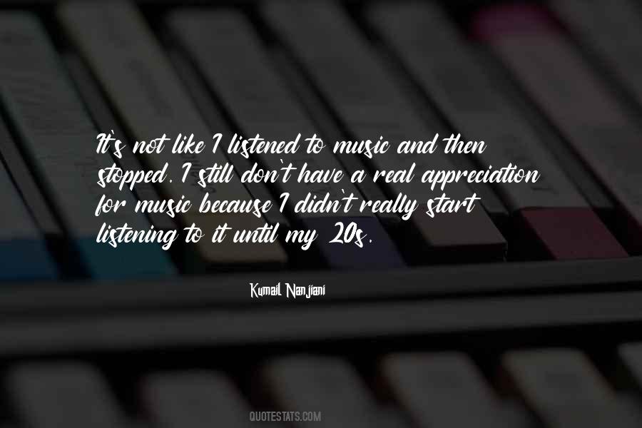 Not Really Listening Quotes #62054