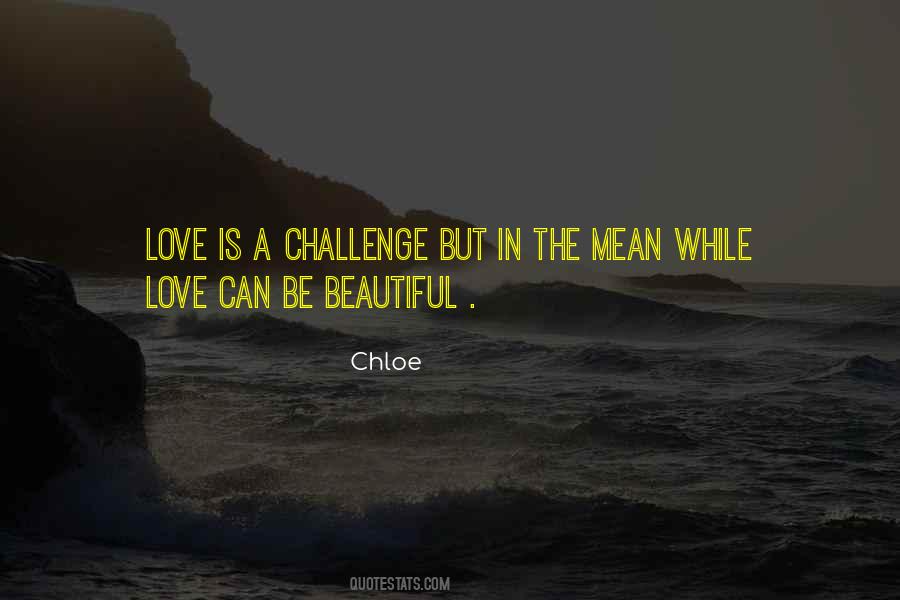 Love The Challenge Quotes #375037