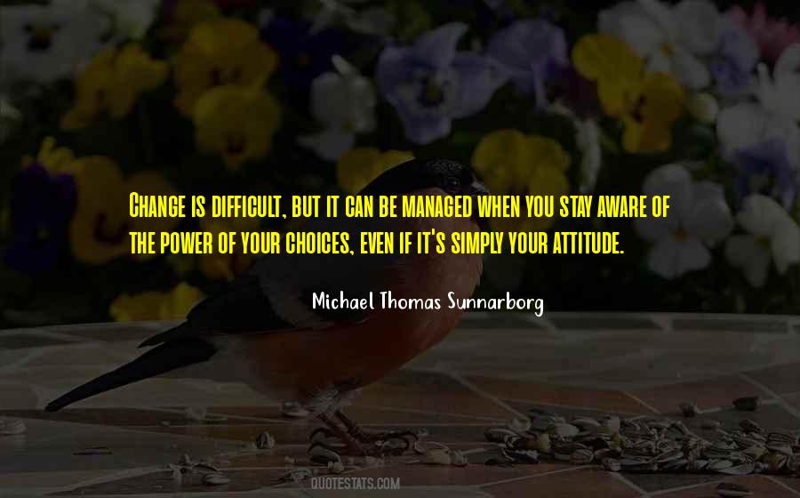 Power Of Attitude Quotes #1033214