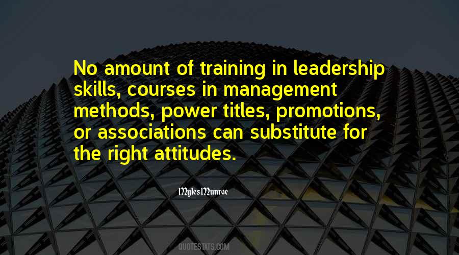 Power Of Attitude Quotes #1463698