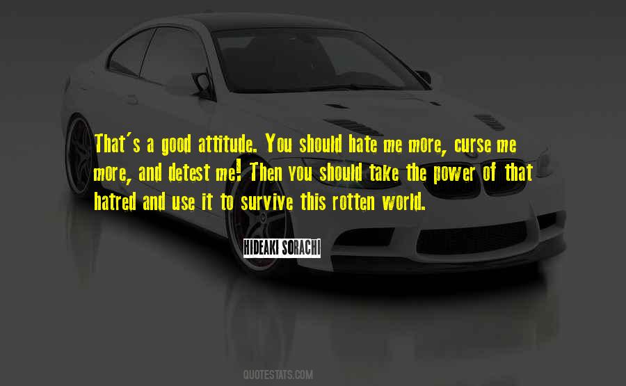 Power Of Attitude Quotes #1670176