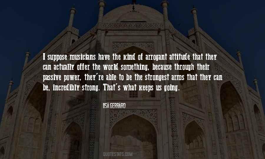 Power Of Attitude Quotes #492415