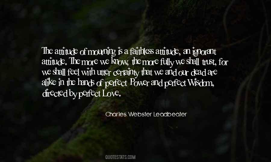 Power Of Attitude Quotes #522109