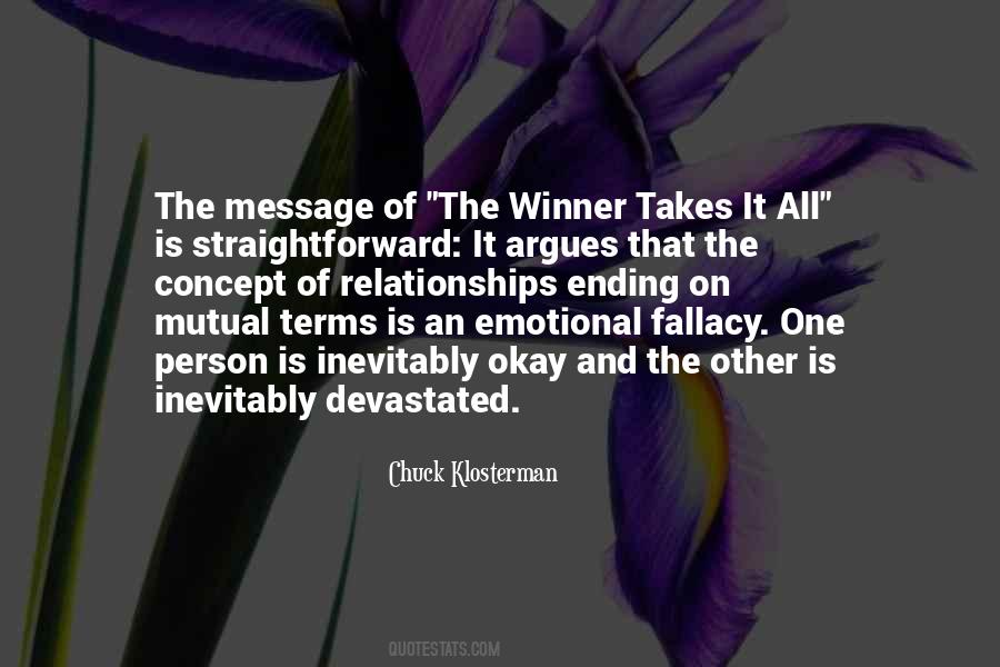 Emotional Ending Quotes #968051