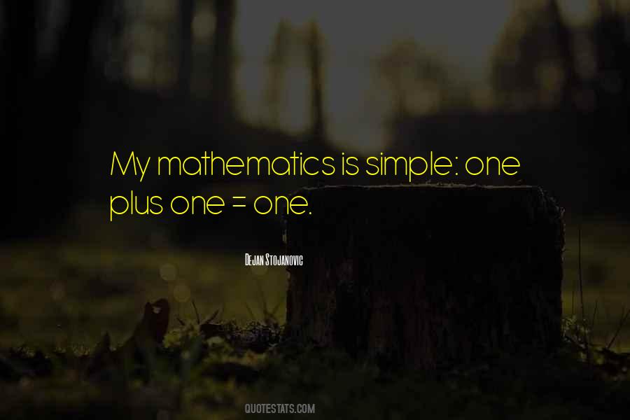 One Plus Quotes #1398220