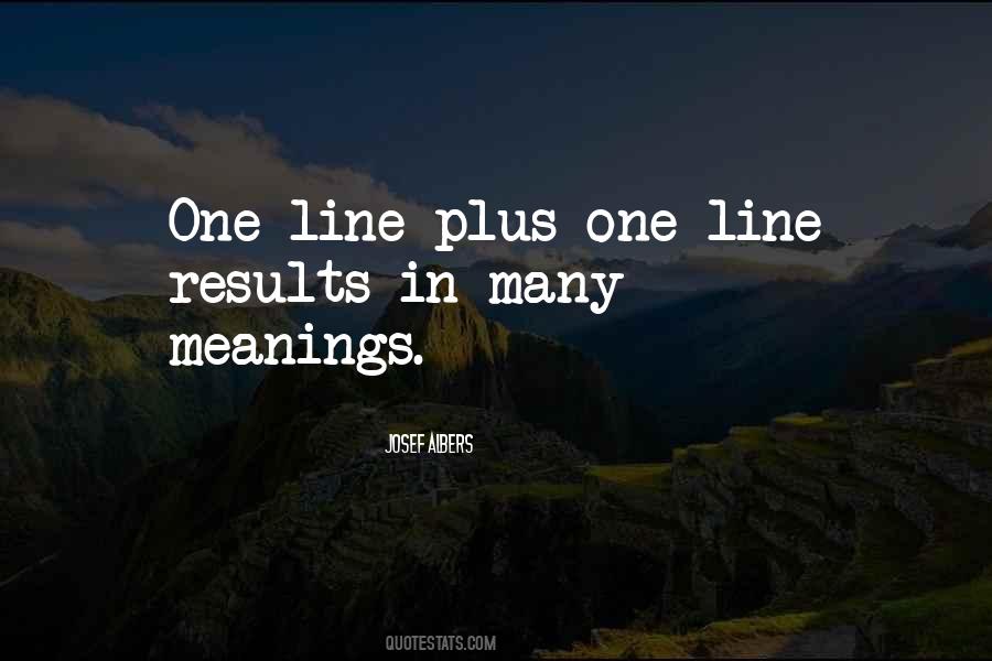 One Plus Quotes #898151