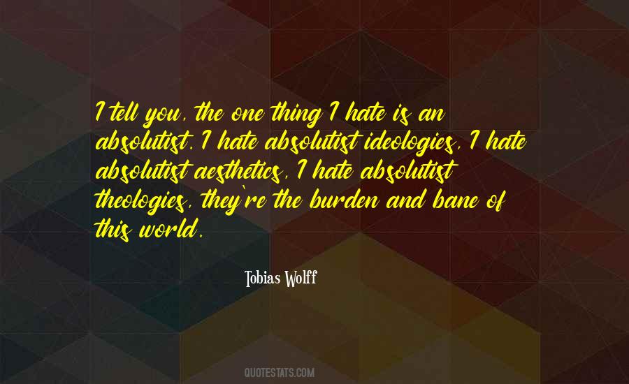 Hate This World Quotes #603669