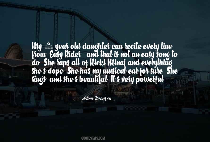 Daughter Song Quotes #628179