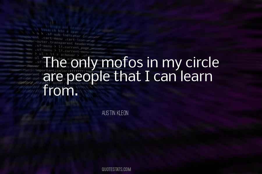 In My Circle Quotes #851986