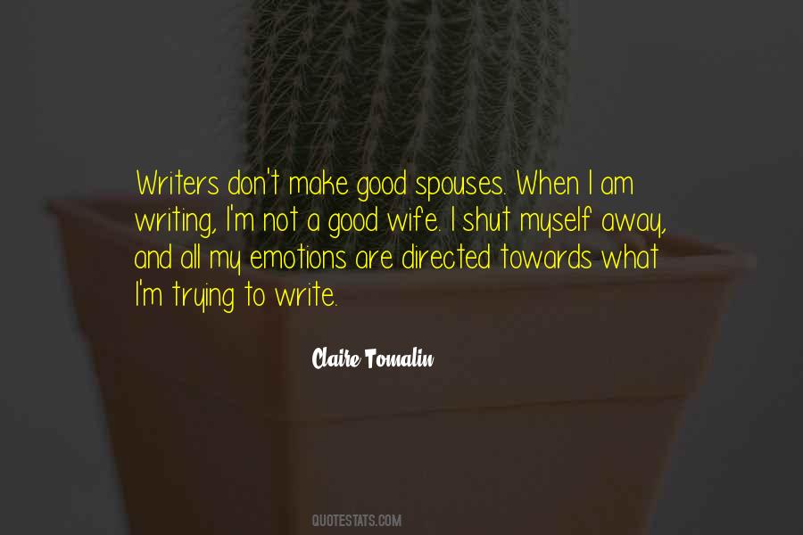 Not Good Wife Quotes #1573916