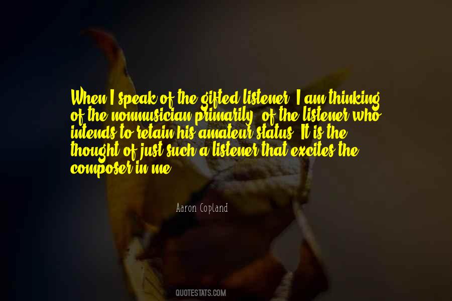 I Am Gifted Quotes #1423855
