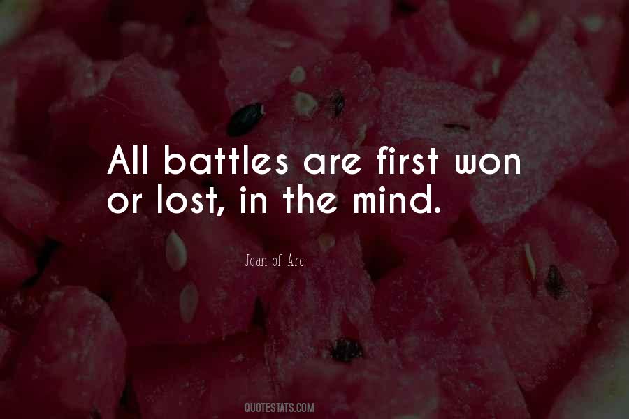 Lost In Your Own Mind Quotes #556618