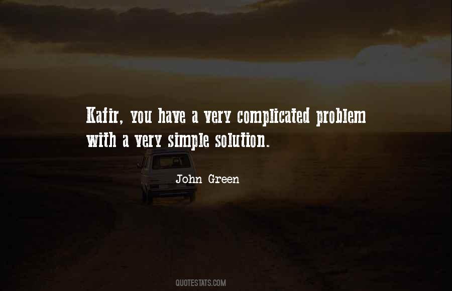 Solution Is Simple Quotes #1777428