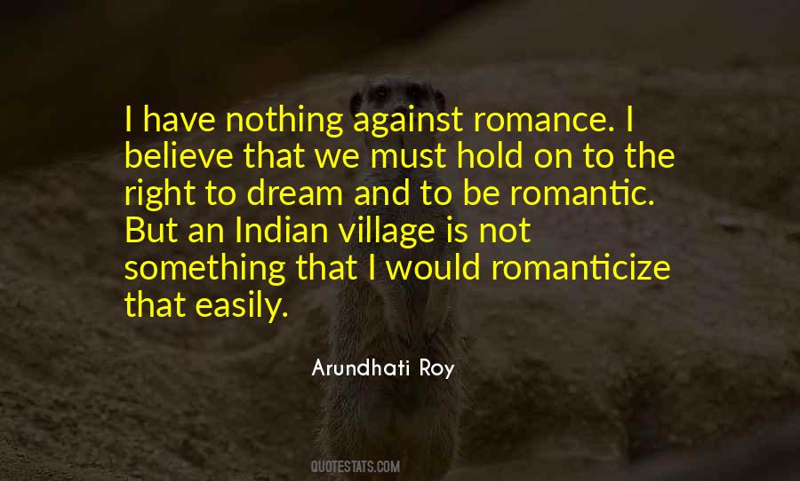 Romantic Dream Quotes #1203652