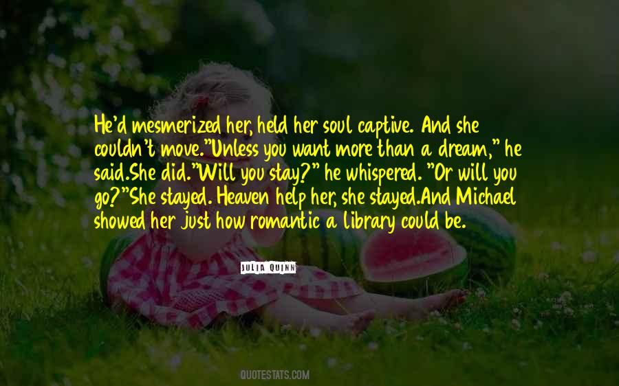 Romantic Dream Quotes #1499086