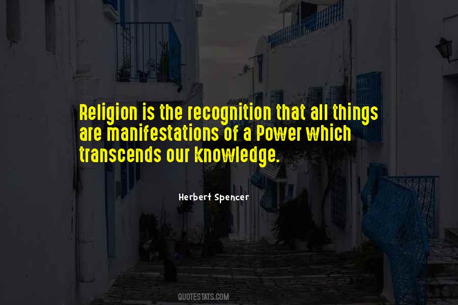 Power Of Recognition Quotes #1463612