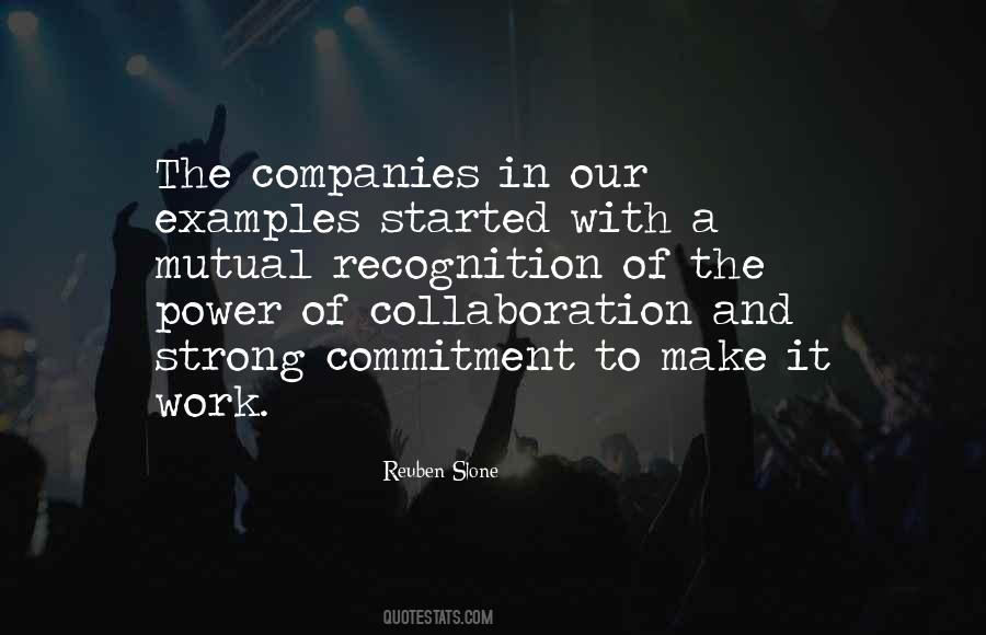 Power Of Recognition Quotes #1714469