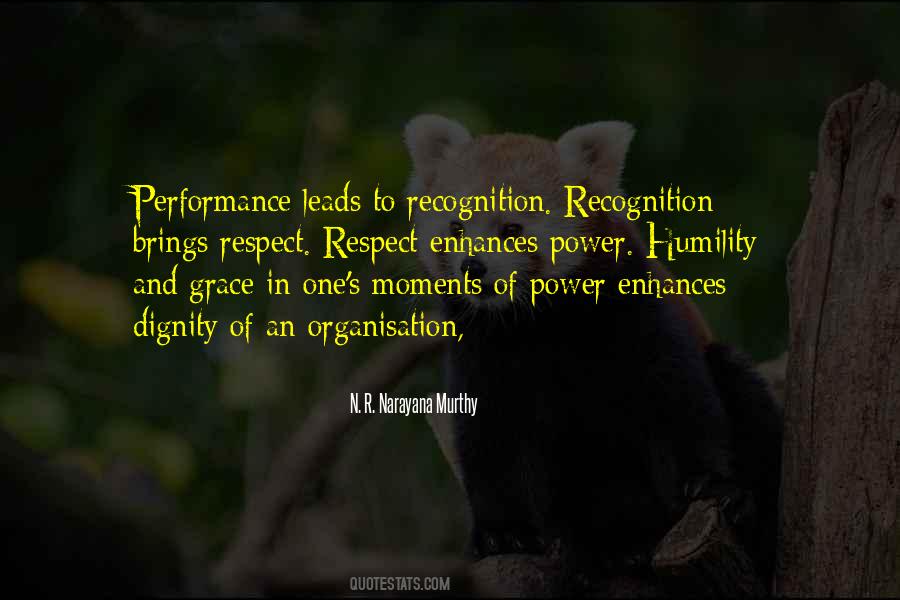 Power Of Recognition Quotes #733900