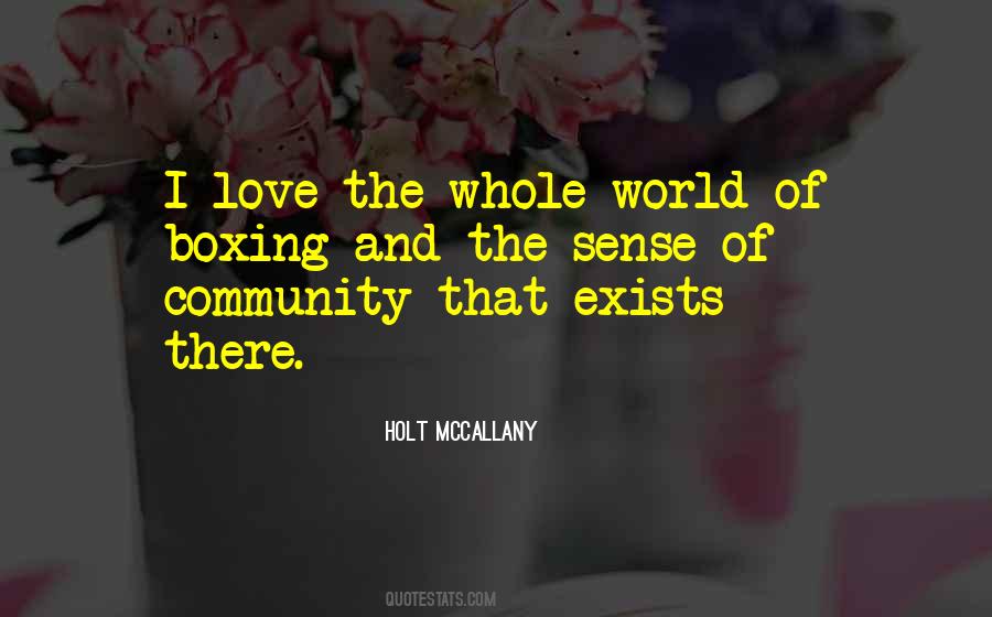Love Boxing Quotes #1095170