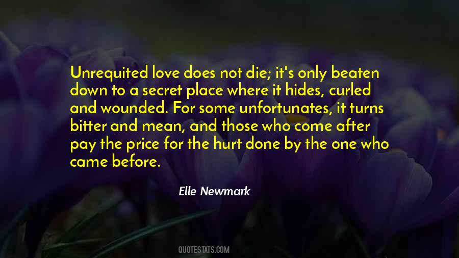 Pain Of Unrequited Love Quotes #1114311