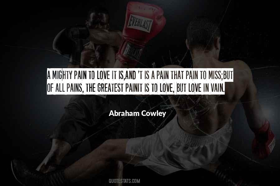 Pain Of Unrequited Love Quotes #21838