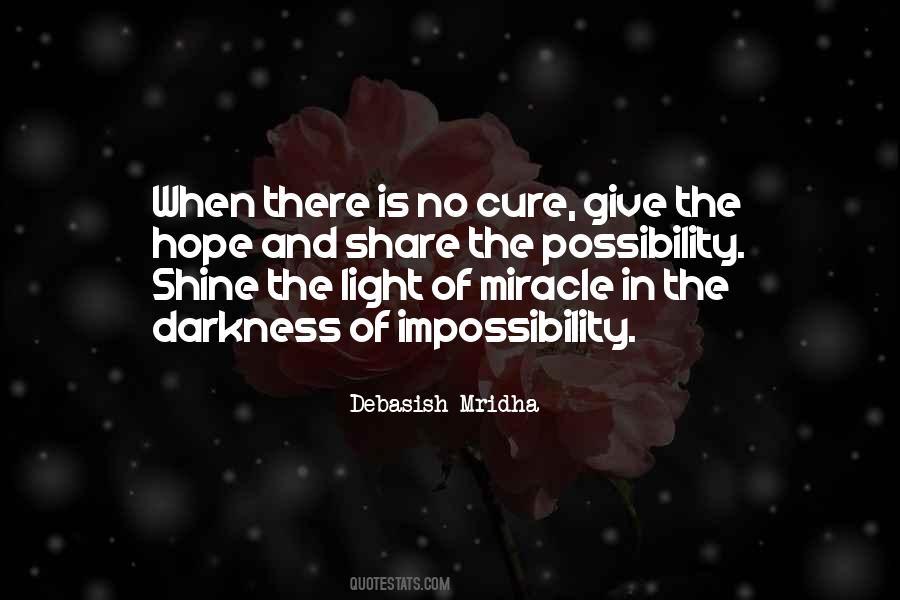 Quotes About Hope For A Cure #1826052