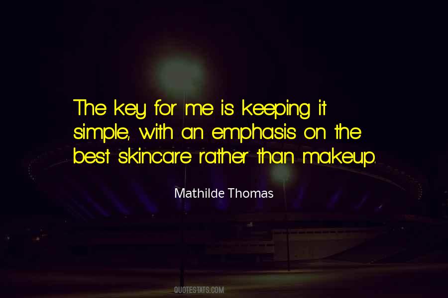 Makeup Simple Quotes #1144972