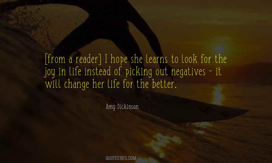 Quotes About Hope For A Better Life #1105554