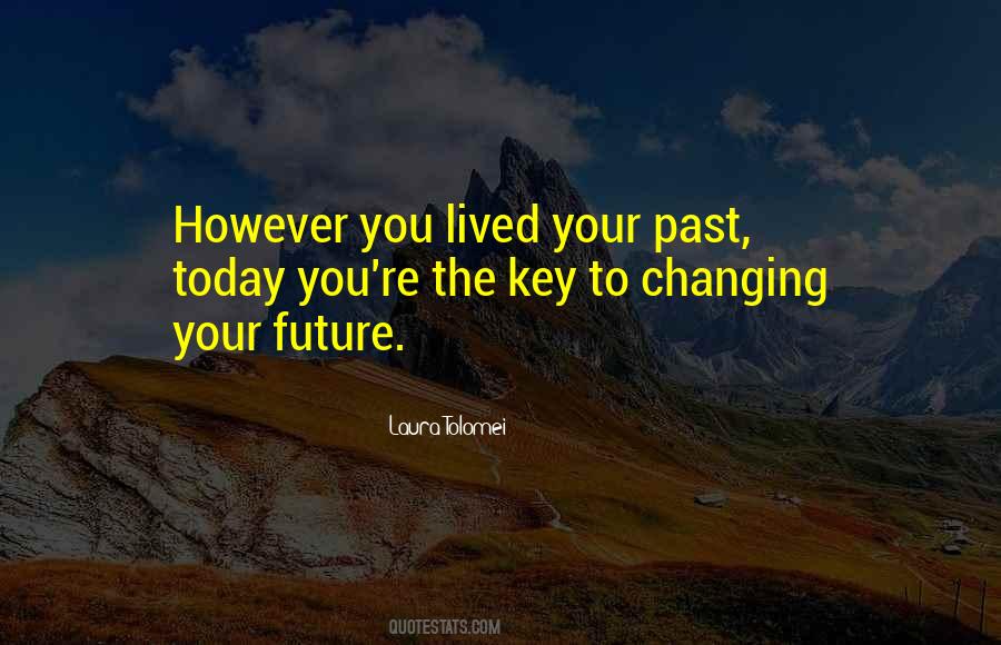 Changing Your Future Quotes #1618311