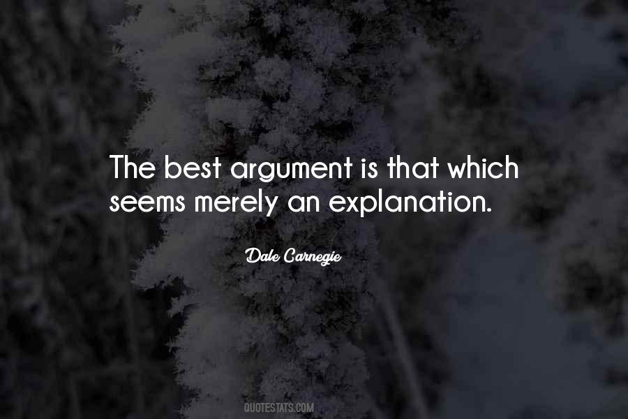 Best Argument Quotes #1047968