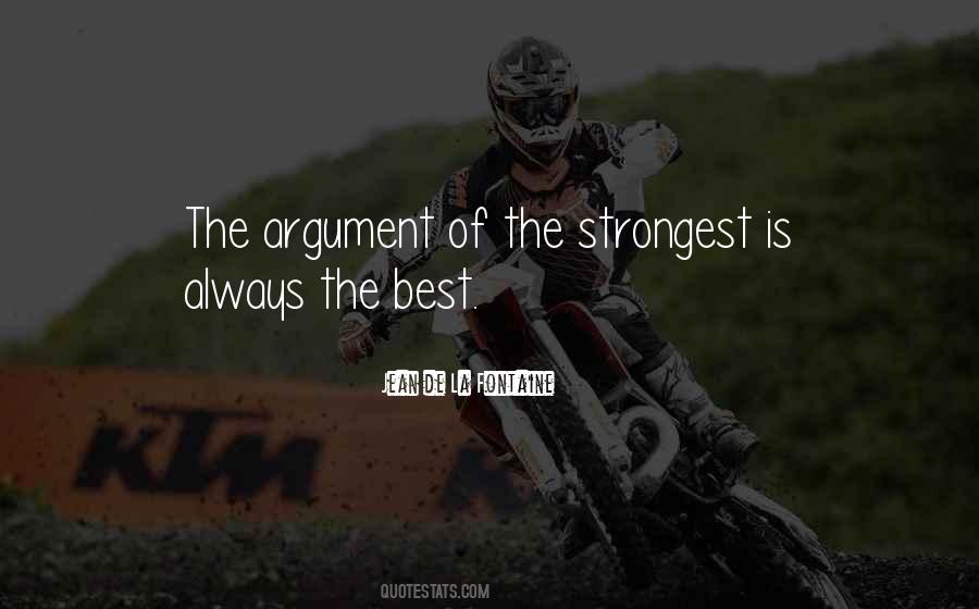 Best Argument Quotes #1153518