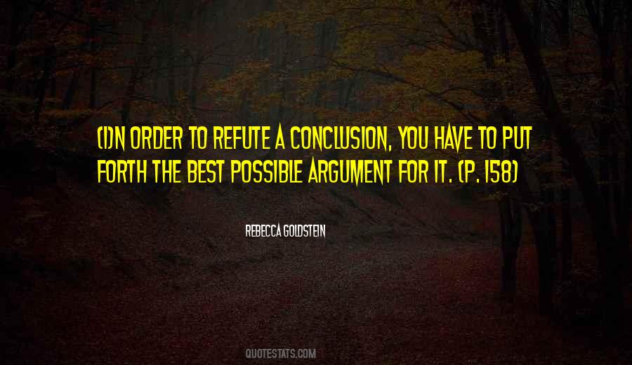 Best Argument Quotes #1191449