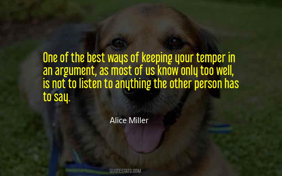 Best Argument Quotes #410689