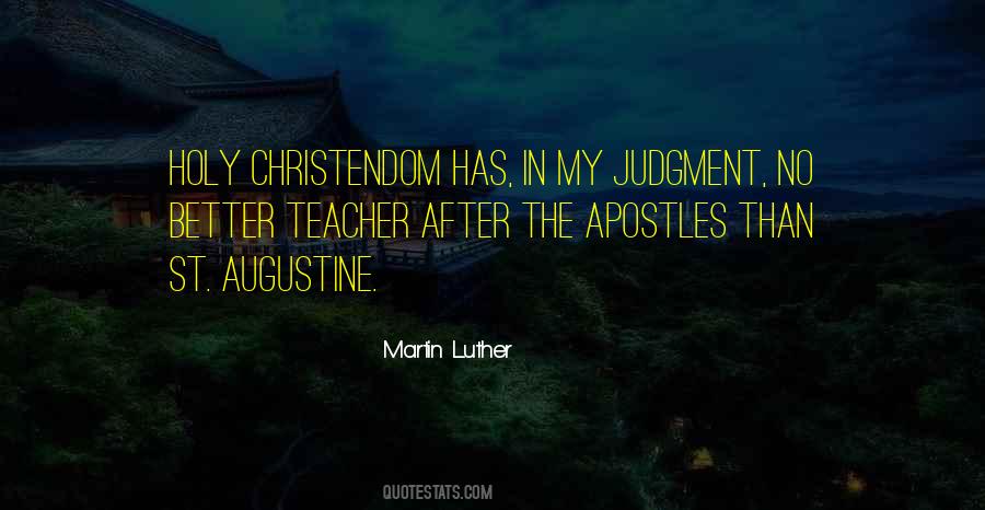 Quotes About The Apostles #1086784