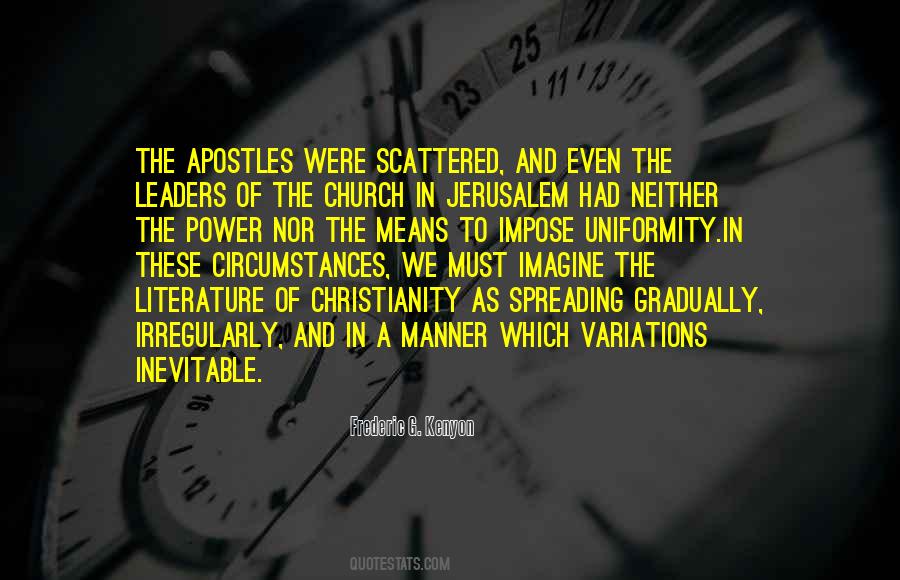Quotes About The Apostles #1826926