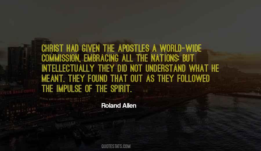 Quotes About The Apostles #234420