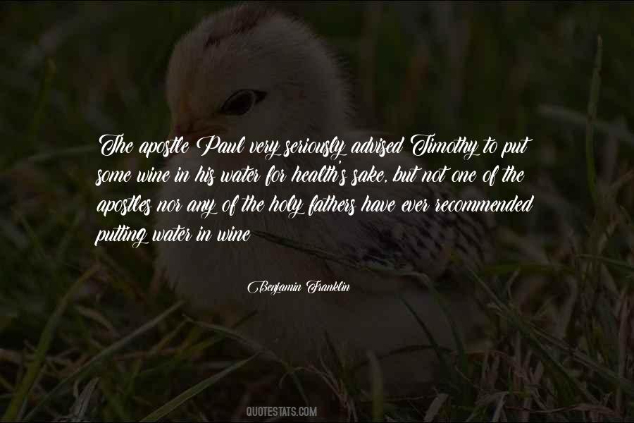 Quotes About The Apostles #331675