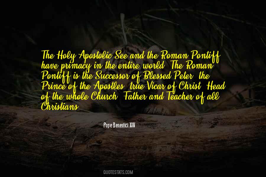 Quotes About The Apostles #88602