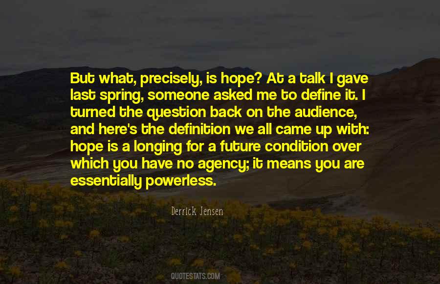 Quotes About Hope And Spring #1298944