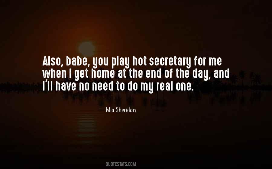 No One For Me Quotes #491412