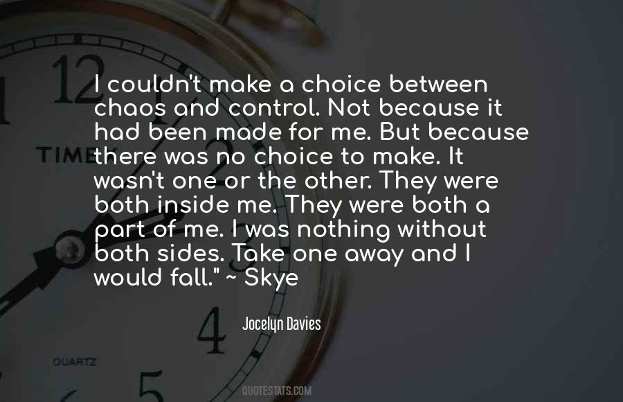 No One For Me Quotes #839080