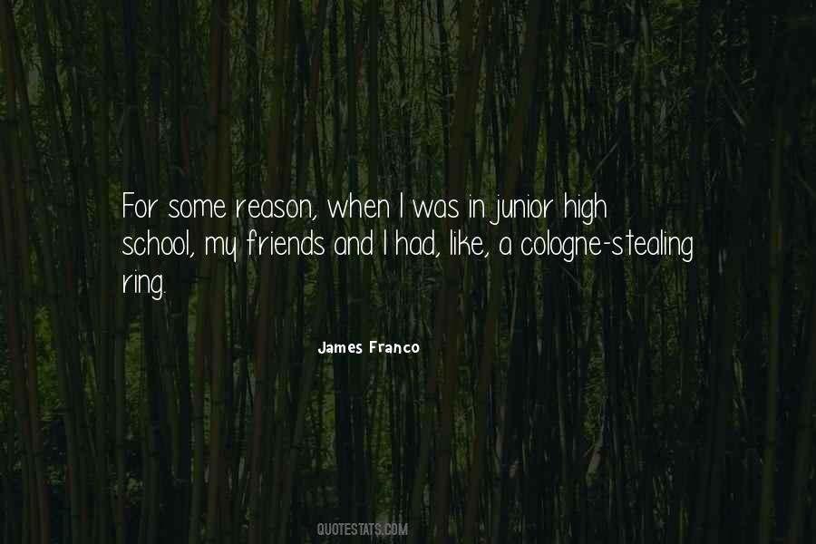 Junior In High School Quotes #1384514