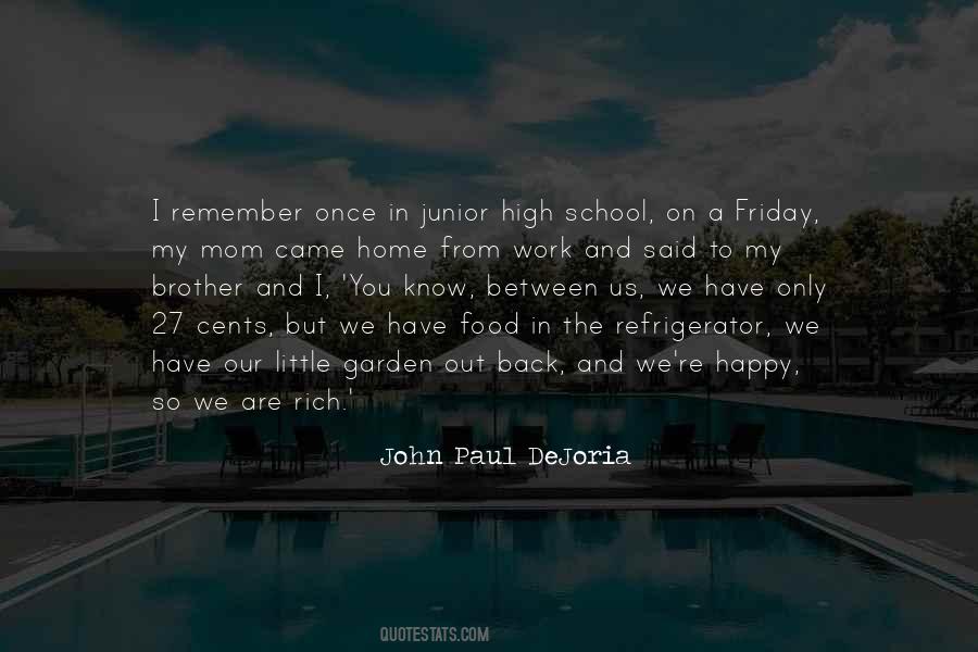 Junior In High School Quotes #201474