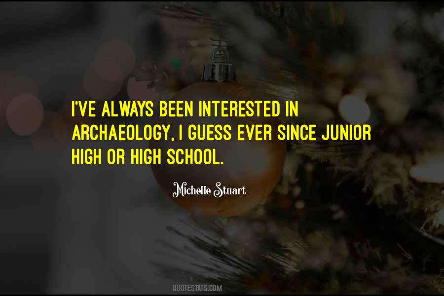 Junior In High School Quotes #282873